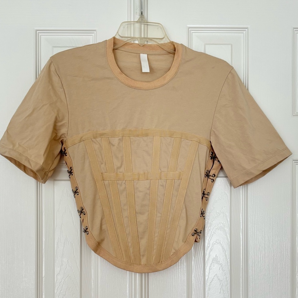 Authentic Dion Lee Corset T-Shirt
